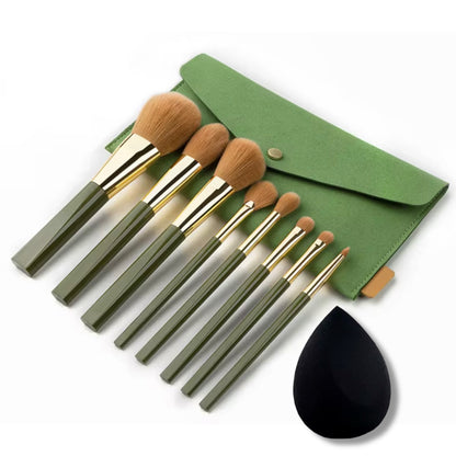 Olive Luxury Brush Set